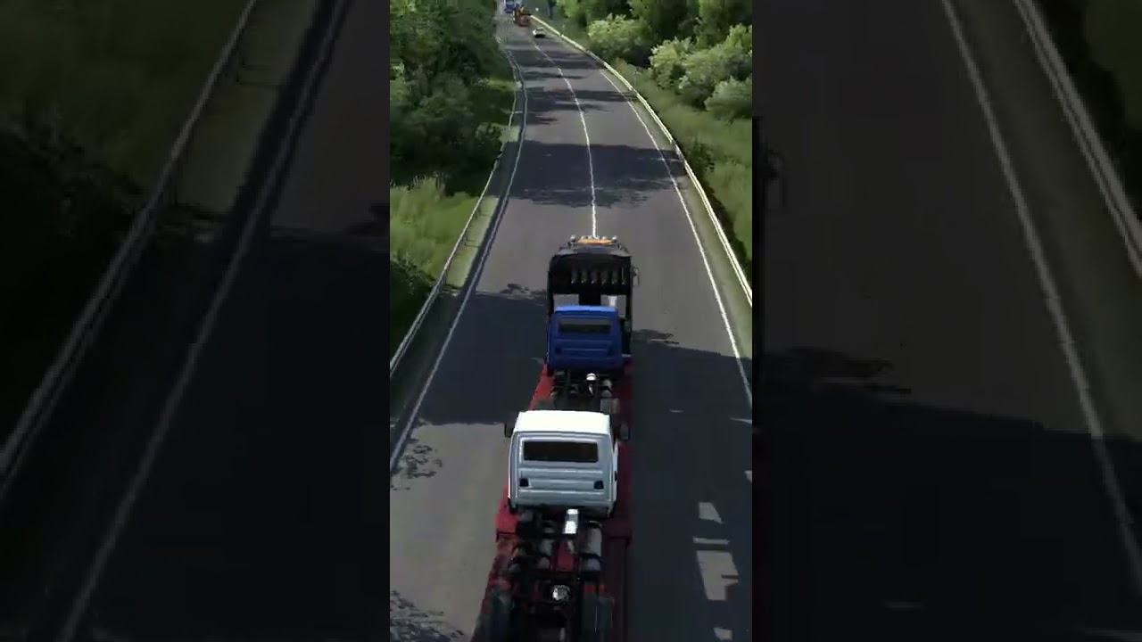 Nowe DLC vs stare DLC - duża r&oacute;żnica jakości! #ETS2 #GraphicsComparison #Shorts