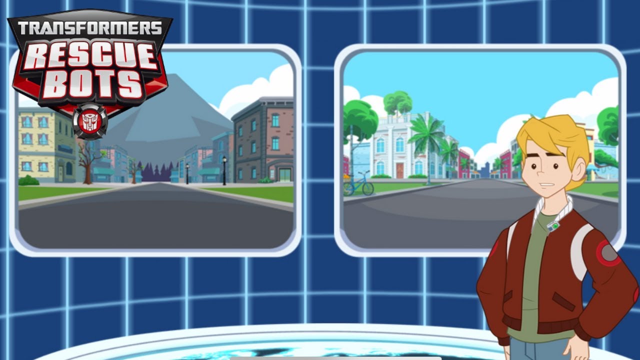 Transformers Rescue Bots: Dash 🤖 Exciting missions in Major Cities!