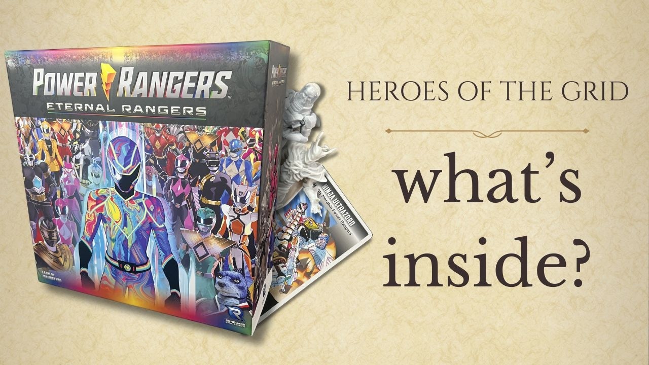 Inside the Eternal Rangers Kickstarter Box (First Impressions)