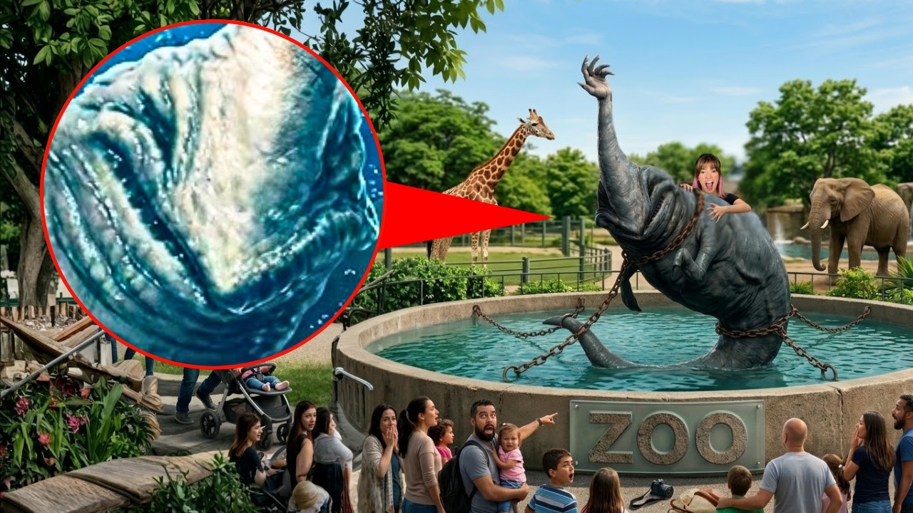 Я ПОШЕЛ В ЗООПАРК И НАШЕЛ ЗАПЕРТОГО HAND SEA MONSTER!!