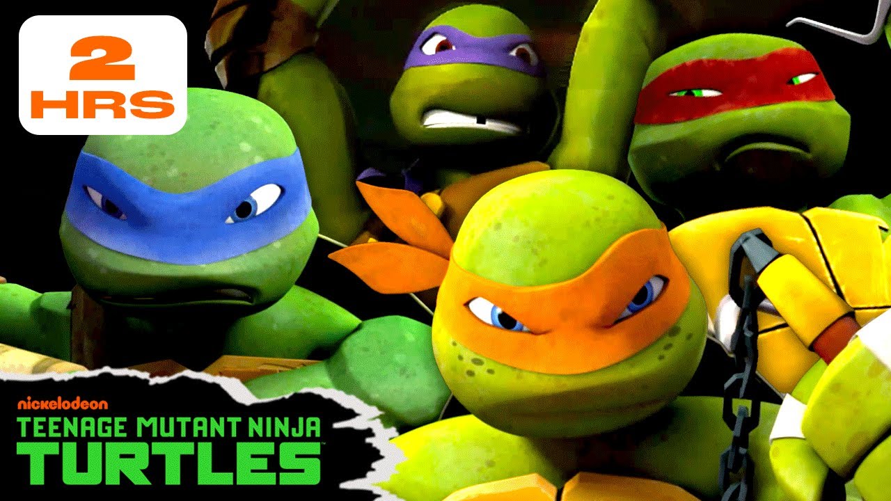 Ninja Turtles Fighting Together as a FAMILY! | TMNT 2012 | Teenage Mutant Ninja Turtles