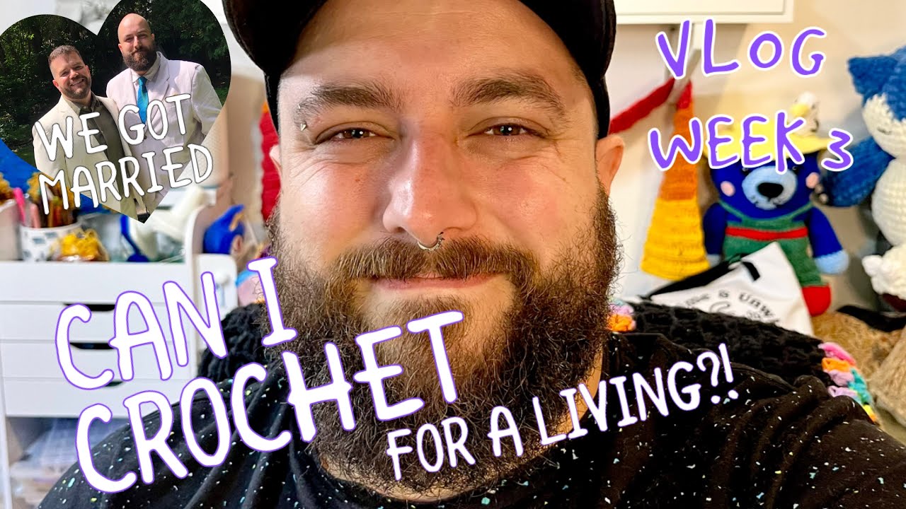 Week 3 of running an online crochet shop! Weekly vlog #4 (I forgot to add a title!).