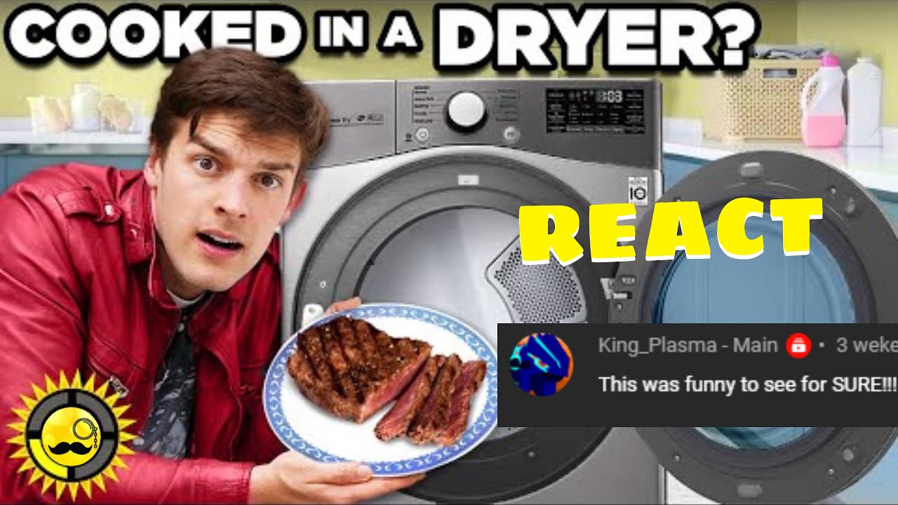 Food Theory: I Cooked A Steak In A DRYER... And It WORKED (REACT)