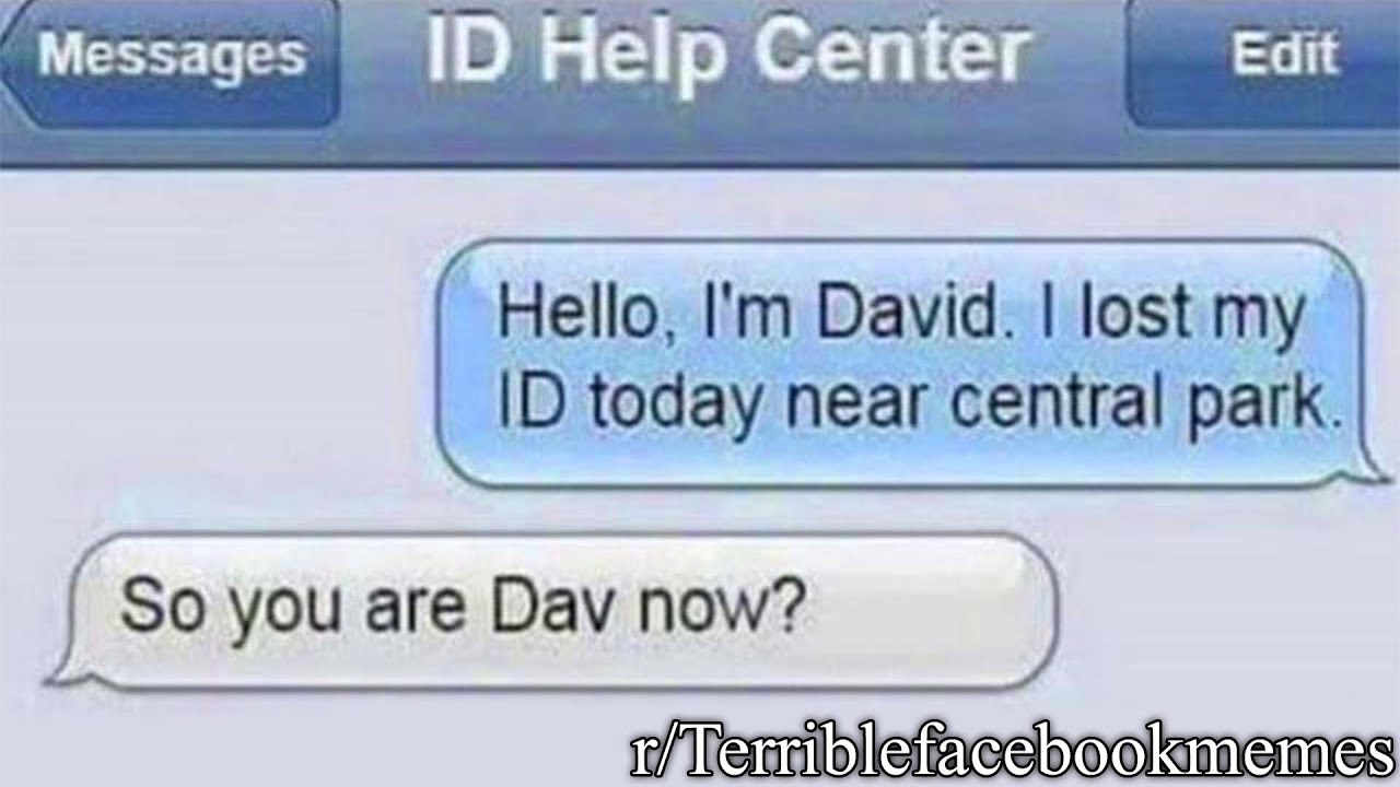 r/Terriblefacebookmemes | CRINGE DAV MOMENTS!!1!1