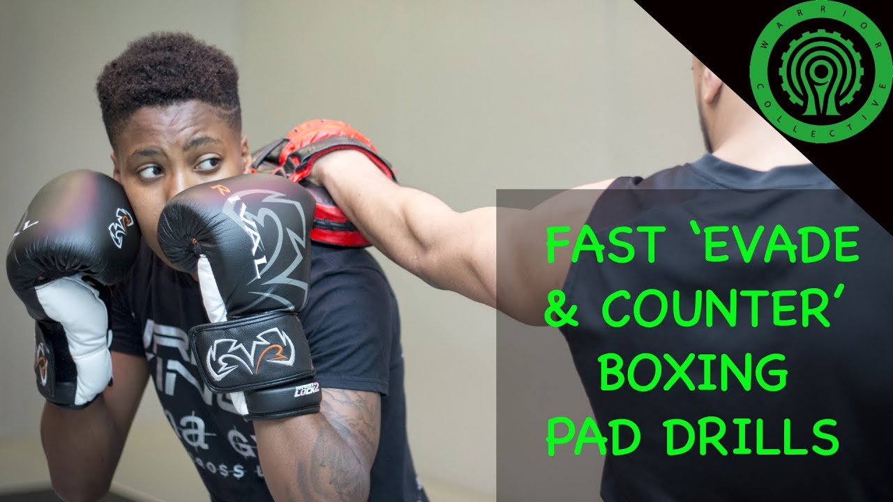Boxing Fast 'Evade & Counter' Flow Pad Work Drills