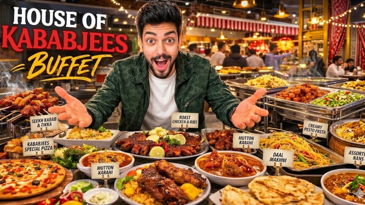 I Tried Kababjees Ramadan Buffet 😳 Karachi’s Best Iftar Buffet or Overhyped?