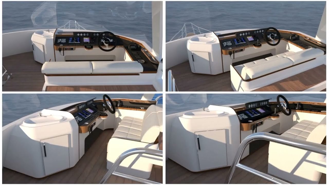 SketchUp YACHT design drawing internal and external - video Part 1