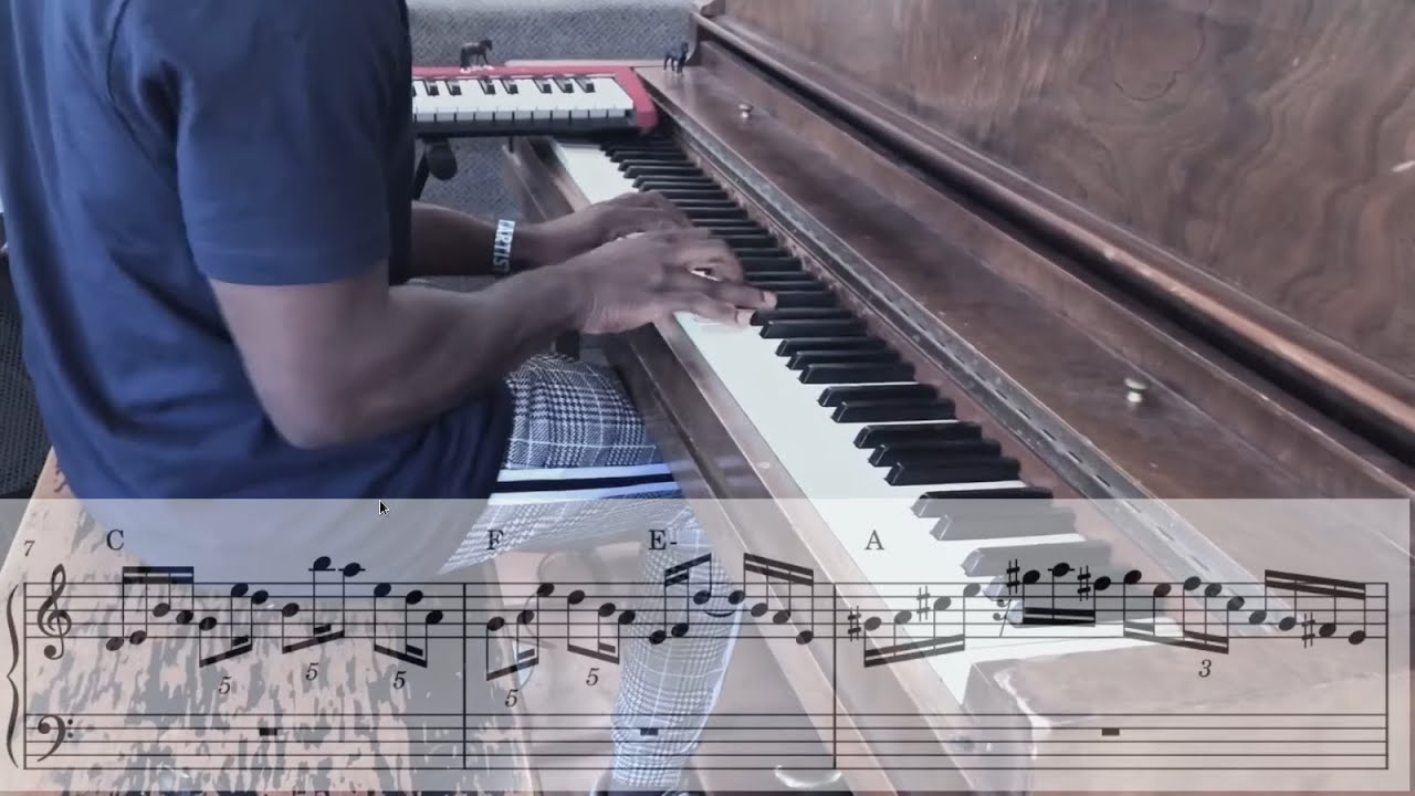 Real Nice Moment (KNOWER) - Paul Cornish Piano Solo Transcription