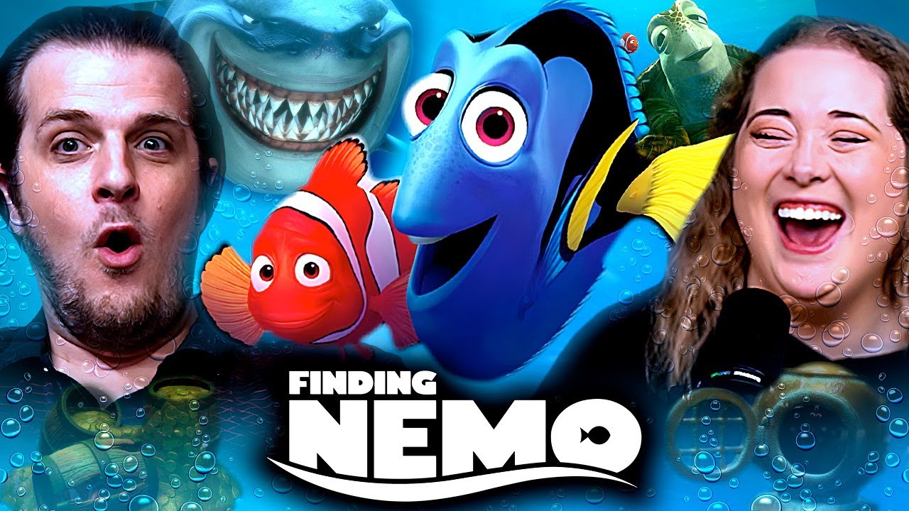 HE TOUCHED THE BUTT!! **FINDING NEMO** First Time Reaction
