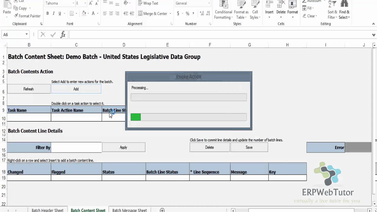 Create Element entry using PBL