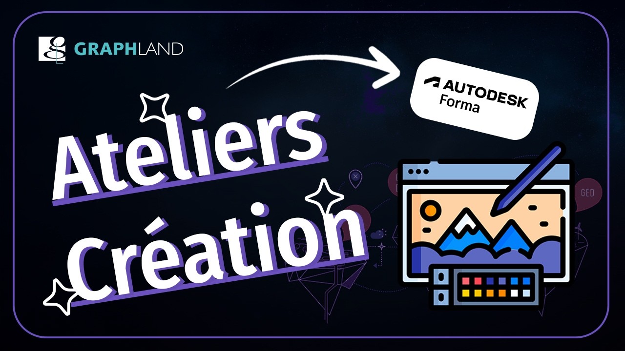 Atelier créatif - AutoDESK Forma - Création d'un site