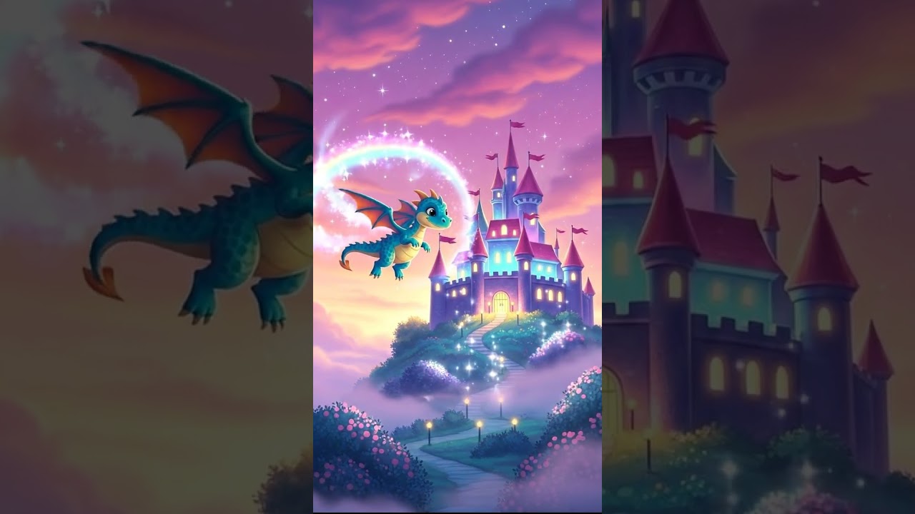 Dragon flaps wings 
