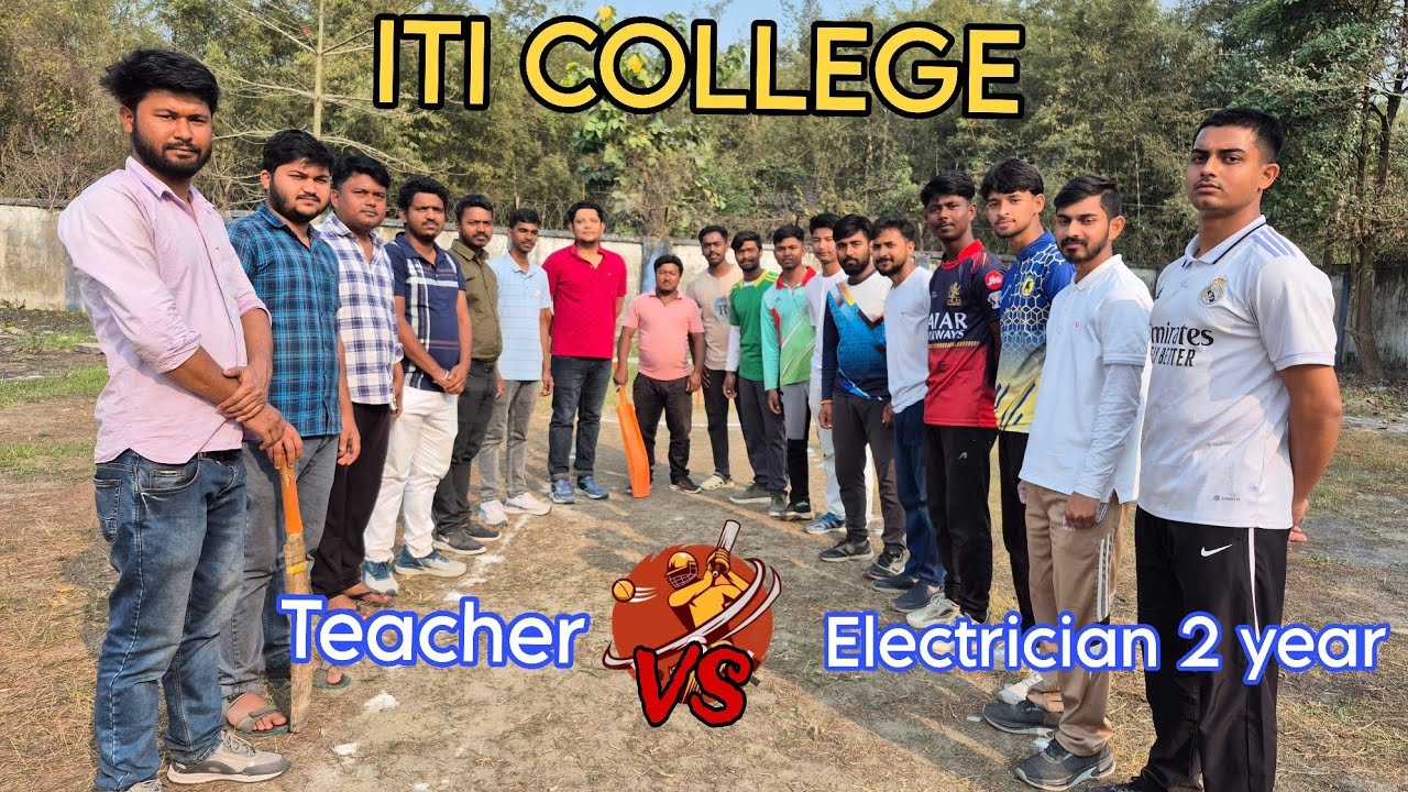 ITI College ma hua Cricket Match 🏏 🙌 ♥️. #newvideo #football #cricket 