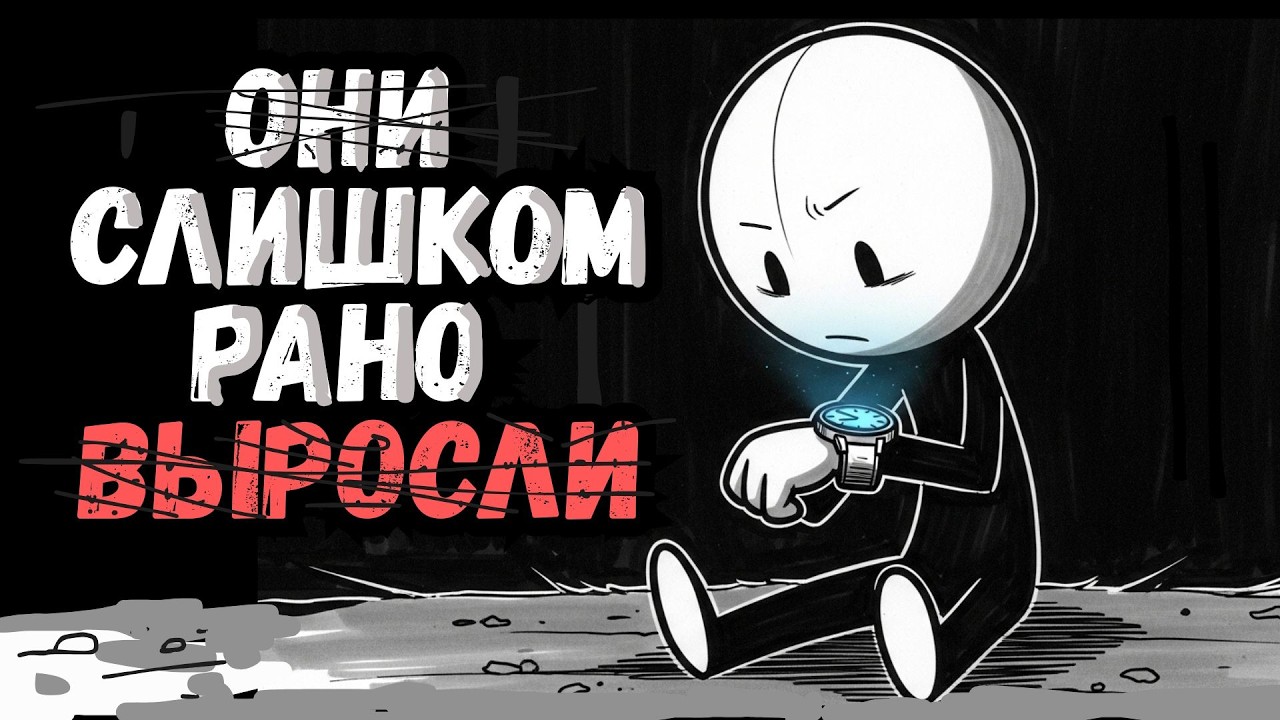 Психология Людей, Которые Слишком Быстро Повзрослели 6 черт