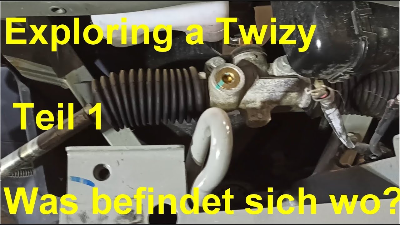 Wo befindet sich  was beim Twizy