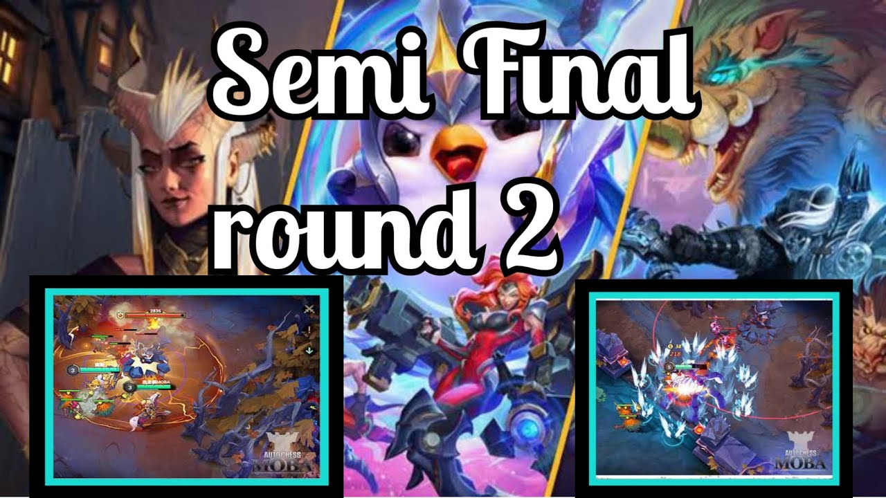 Auto Chess Moba Alpha test Semi Final round 2