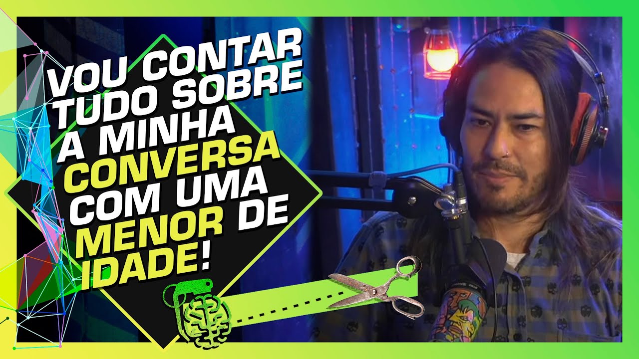 POLÊMICA COM UMA MENOR DE IDADE - JAPINHA (EX-CPM 22) | Cortes do Inteligência Ltda.