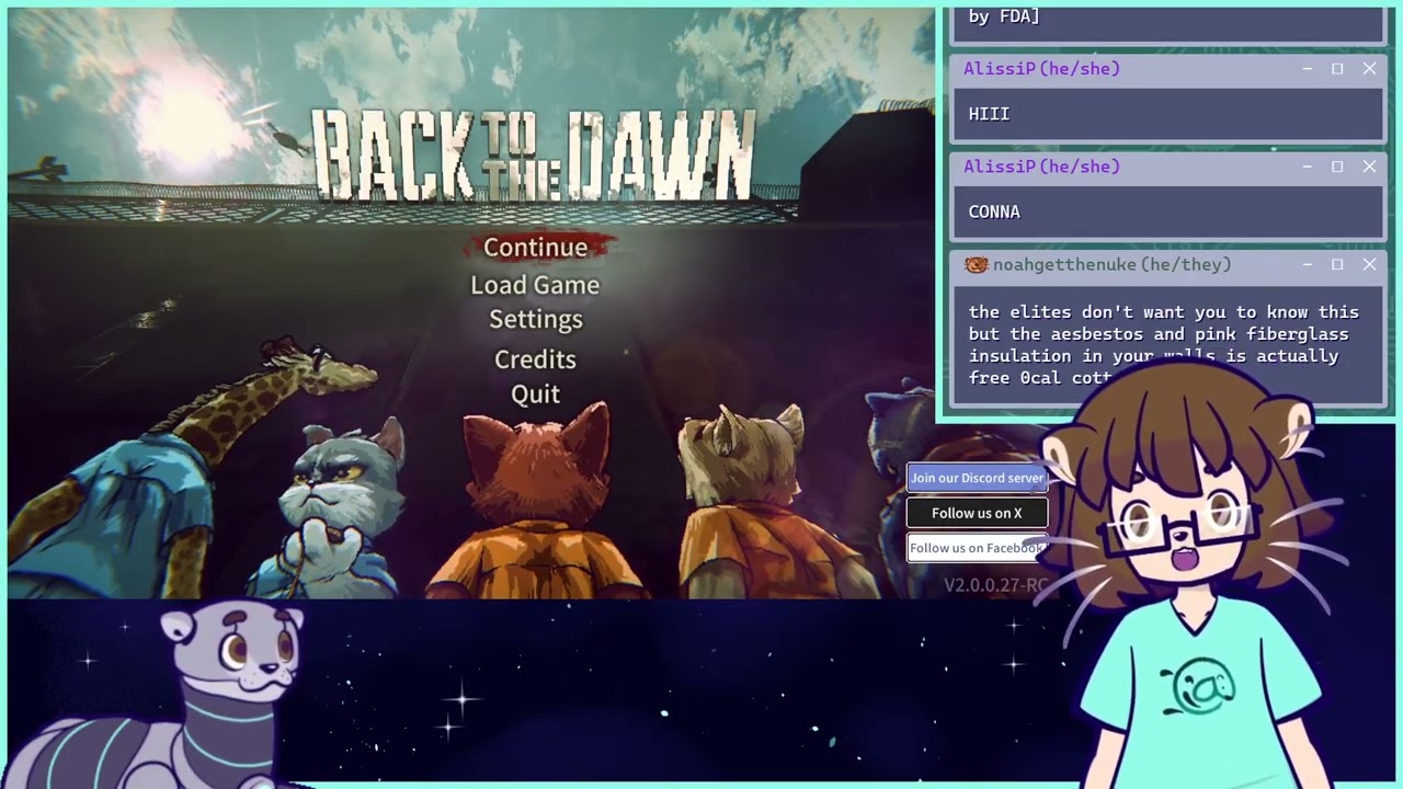 A prison war is brewing in Back To The Dawn ⋟ʕ•ᴥ•ʔ⋞