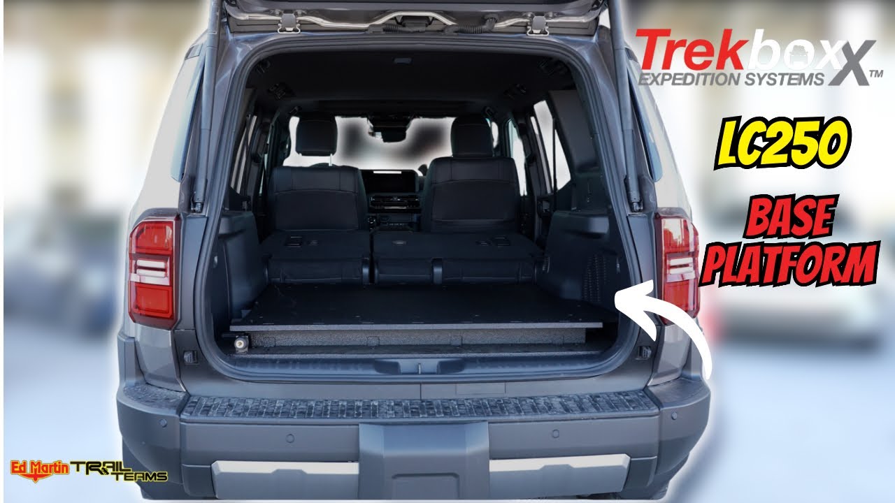Первый взгляд на базовую платформу Trekboxx для Toyota Land Cruiser LC250 2024 года