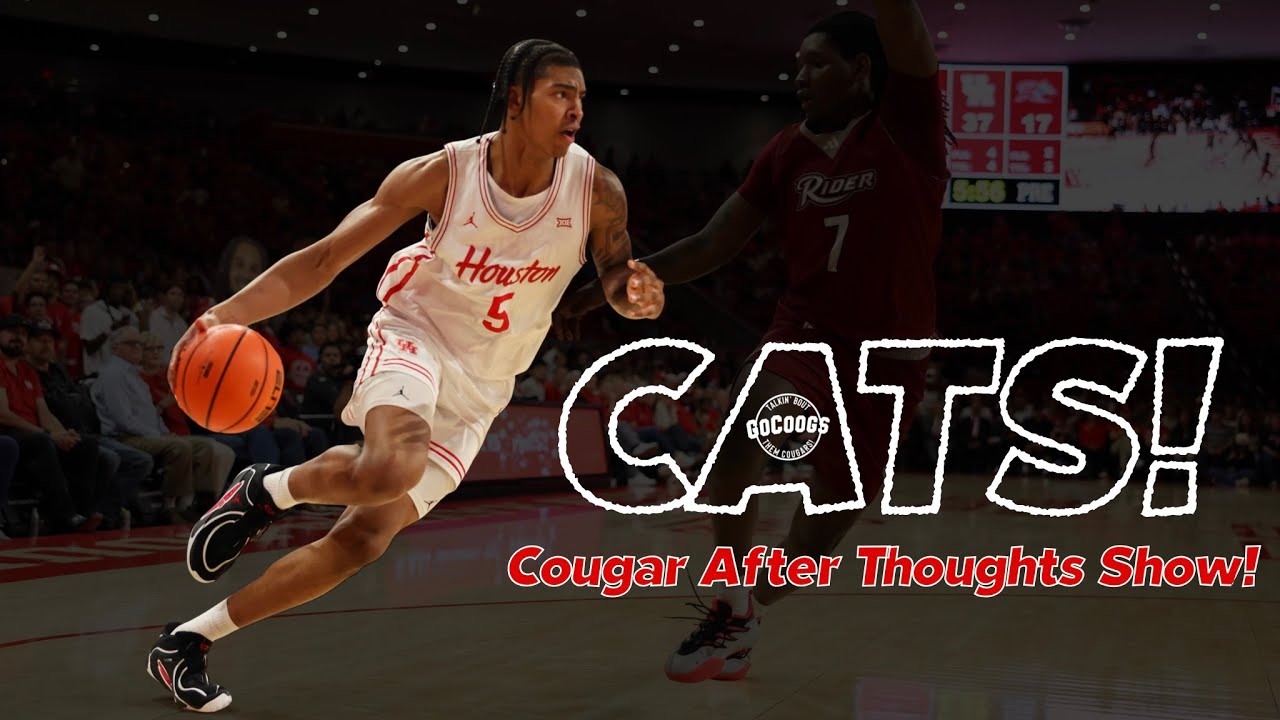 CATS! from Toyota Center following Coogs and Noles