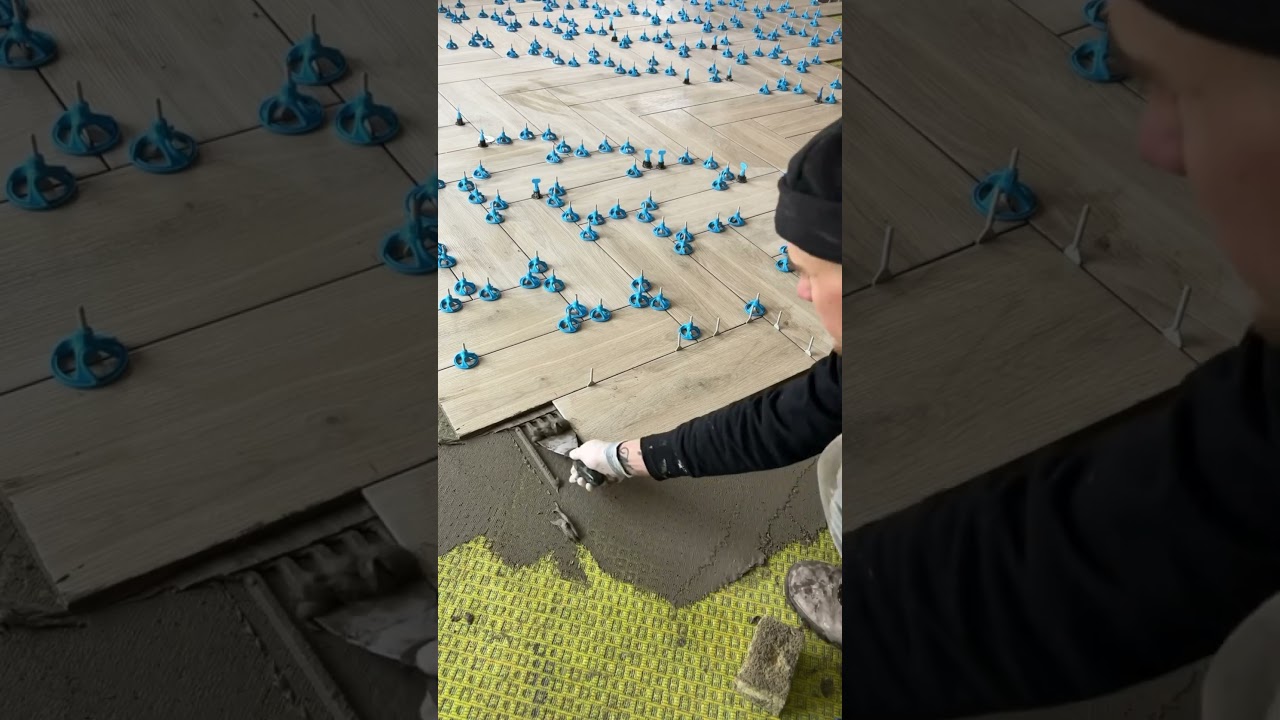 How To  Tile a Herringbone Floor?