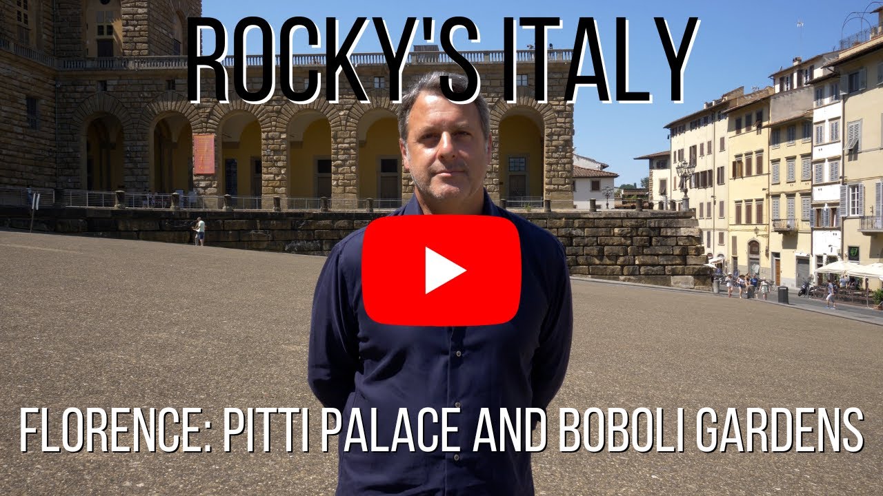 ROCKY'S ITALY: Florence - Pitti Palace and Boboli Gardens