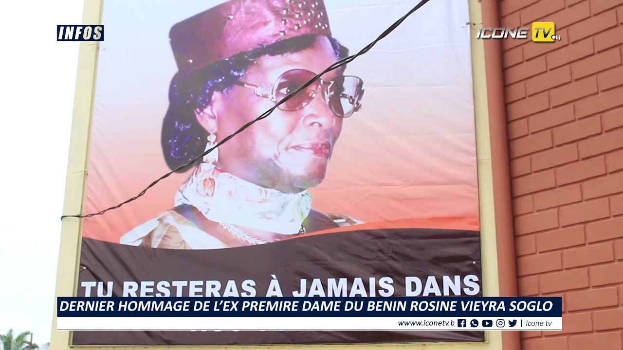 Rosine Vieyra Soglo : l'ex première dame du Bénin conduite dans sa dernière demeure.