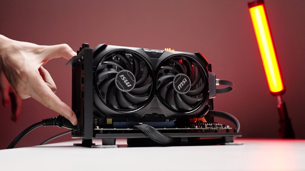 碰瓷ITX！｜迷你主机外接OcuLink显卡坞 真的很能打！