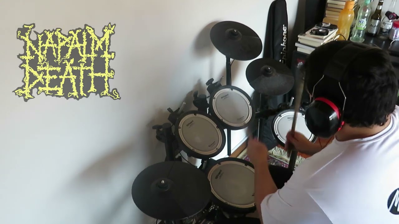 Napalm Death - Suffer The Children Drum Cover