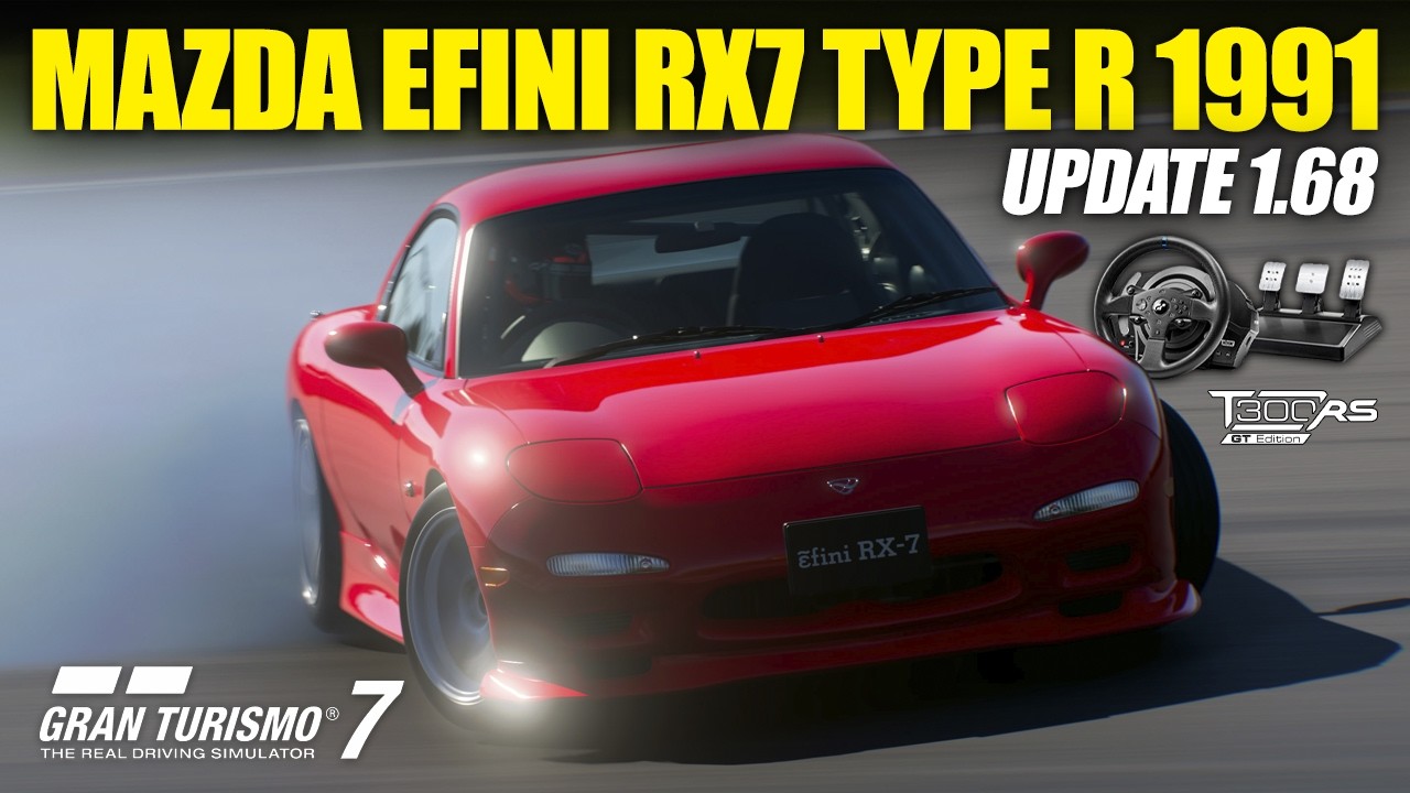 Gran Turismo 7 Mazda efini RX-7 Type R Drift Build | 1.68 Update March #gt7 #granturismo7 #drift