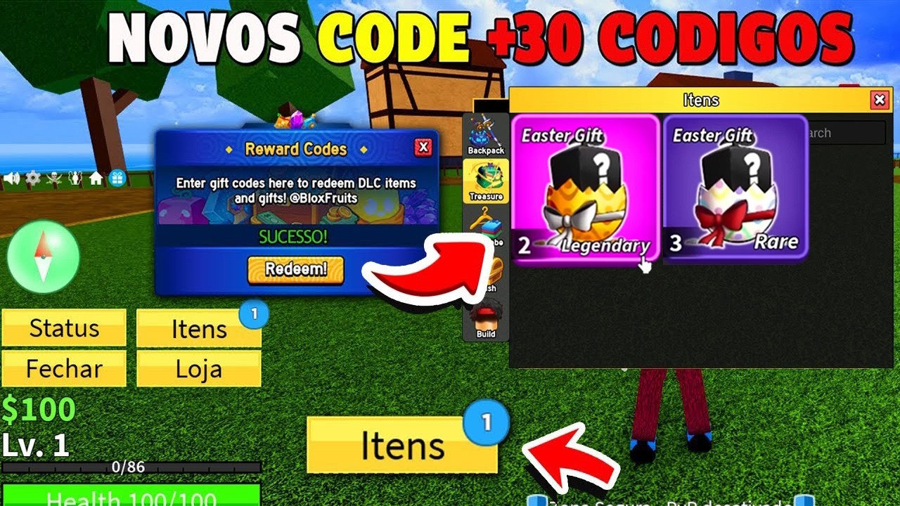 QUICK!! 2 NEW CODE EASTER GIFT +25 CODES FOR 2X XP, BELI AND RESET IN BLOX FRUITS 2026 - blox fruit