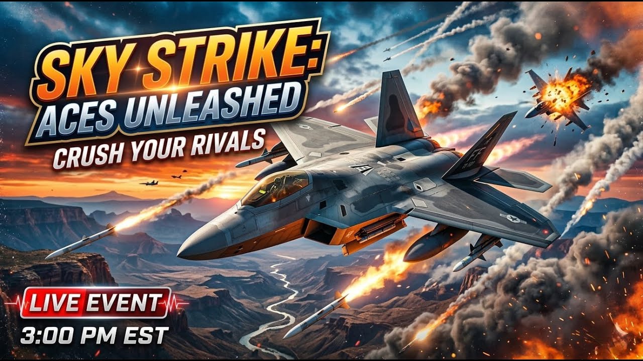 SKY STRIKE: ACES UNLEASHED | Fighter Jet Combat LIVE ✈️🔥