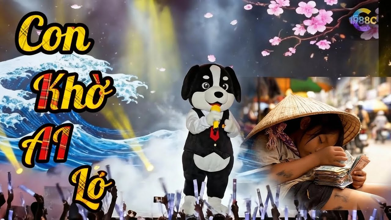 Con Khờ Ai Lo -- ca sĩ giấu mặt /1988c  / Con khờ ai lo ,Bữa đói bữa noThân cò bơ vơ ..........