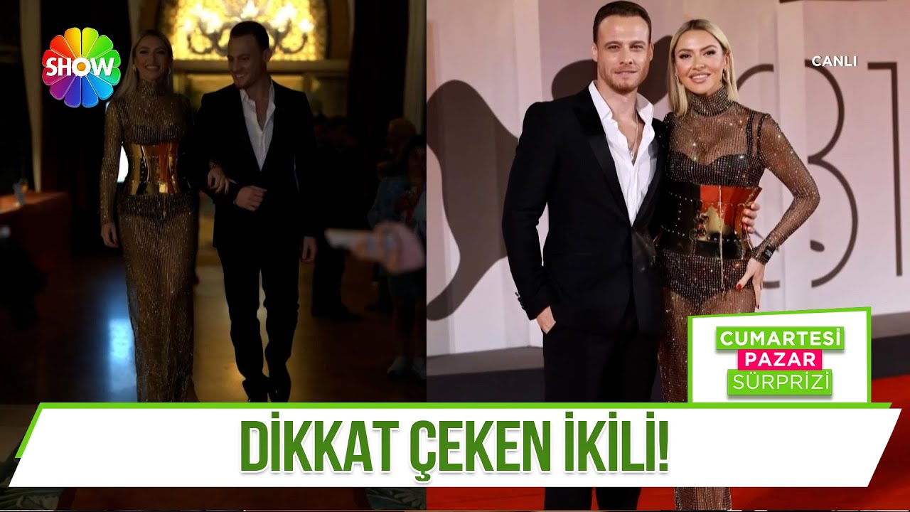 Hadise ve Kerem Bürsin'in kırmızı halı şovu!