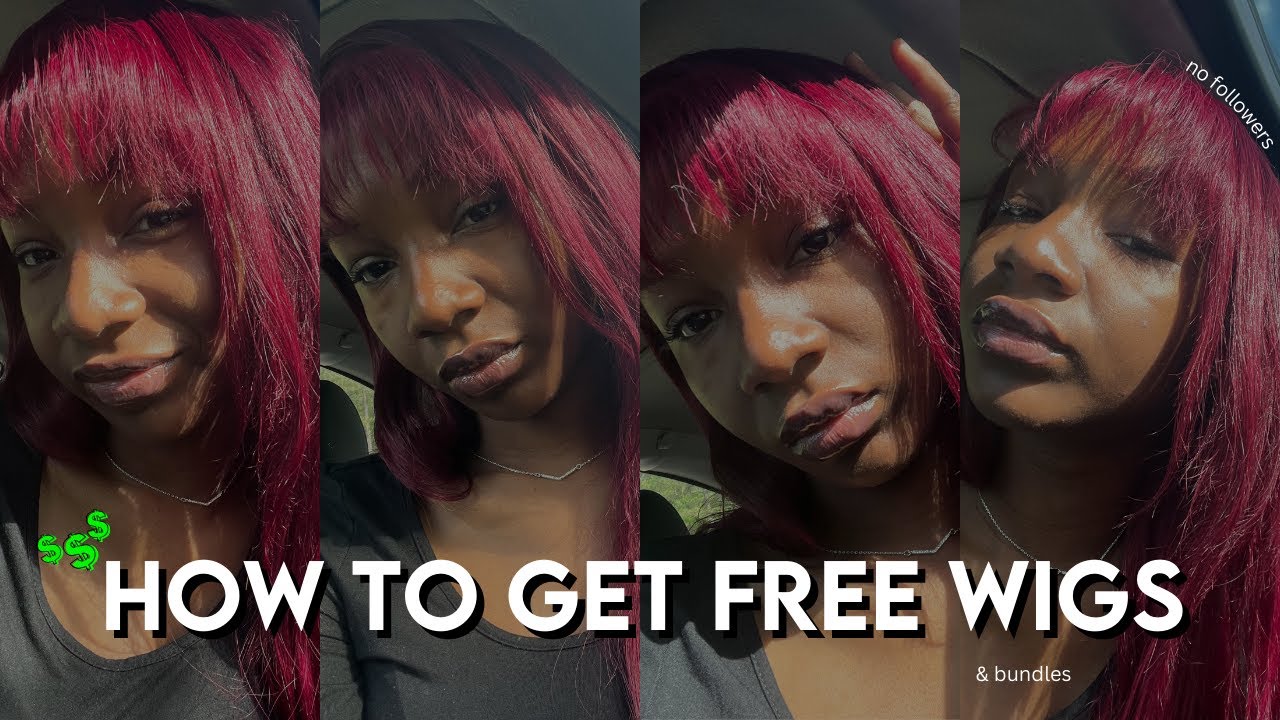How to get FREE WIGS off Amazon w/ NO FOLLOWERS + Text Template & LIST OF HAIR COMPANIES