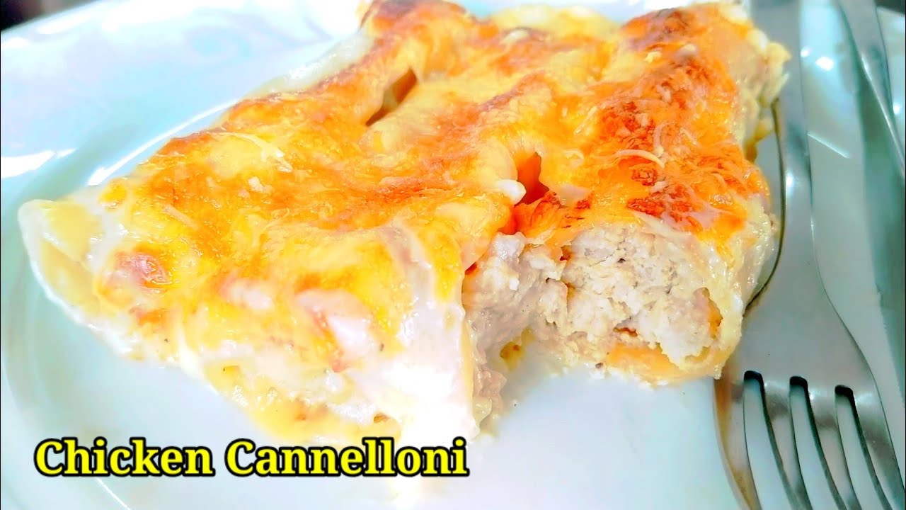 Chicken Cannelloni Recipe || Easy chicken cannelloni recipe || How to make Cannelloni