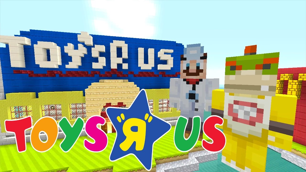 Minecraft Wii U - Nintendo Fun House - Bowser Jr's Crazy Toys