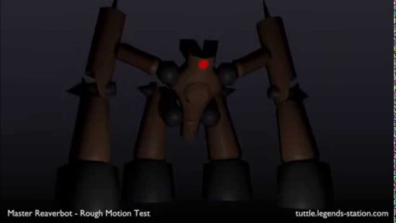 TLT - Master Reaverbot Animation Test