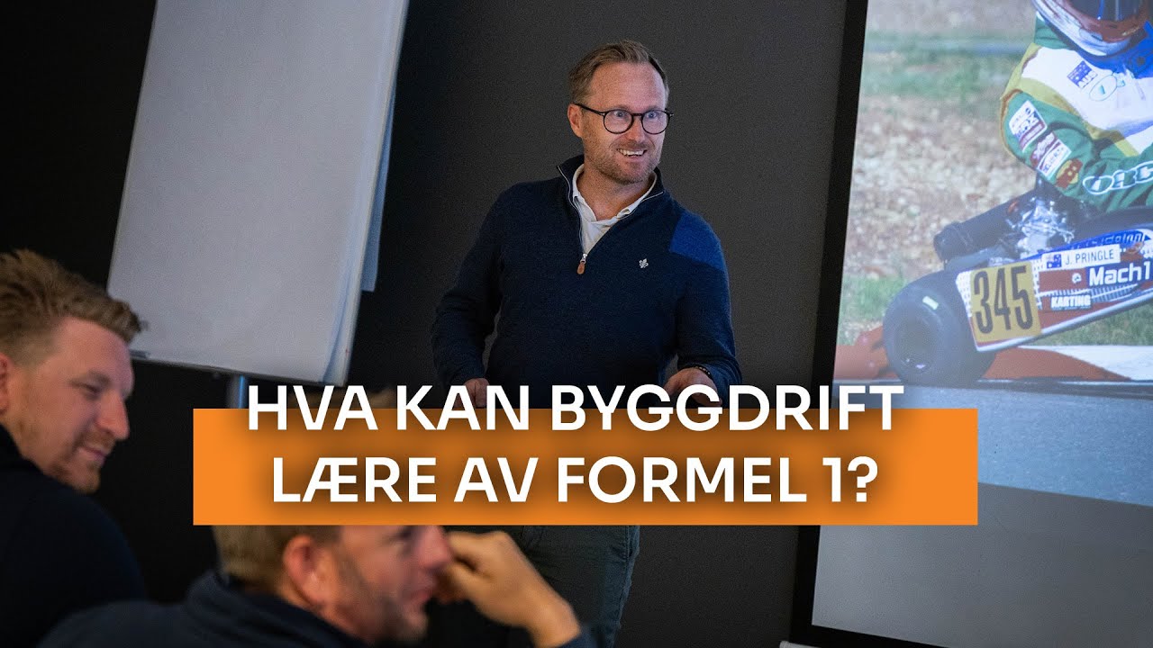 Hva kan byggdrift lære av Formel 1? Møt Atle Gulbrandsen på Driftskonferansen