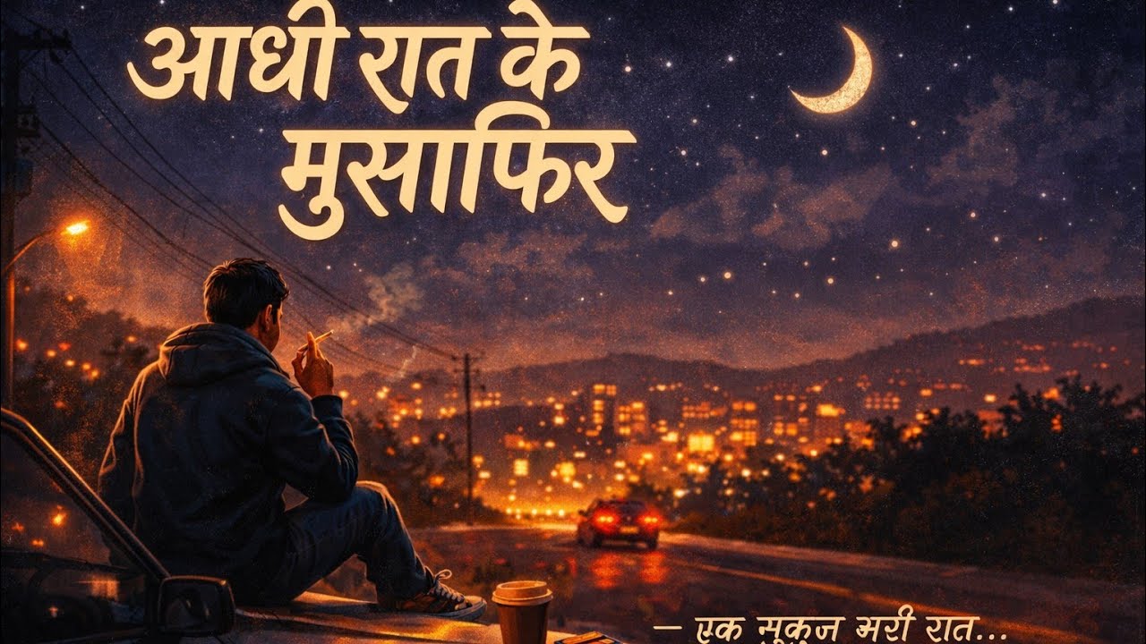 Aadhi Raat Ke Musafir | आधी रात के मुसाफिर | Hindi Lo-Fi Song | Soulful Lo-fi 2026 |