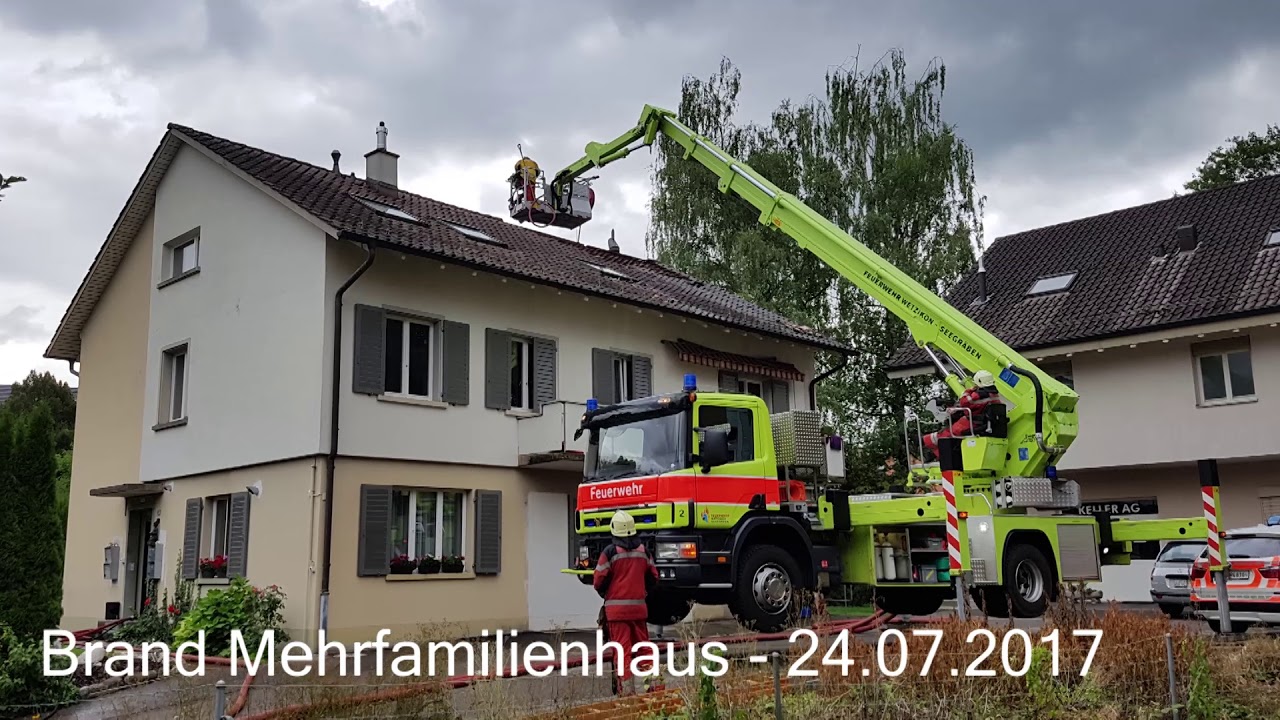 Jahresrückblick 2017 - Feuerwehr Wetzikon-Seegräben