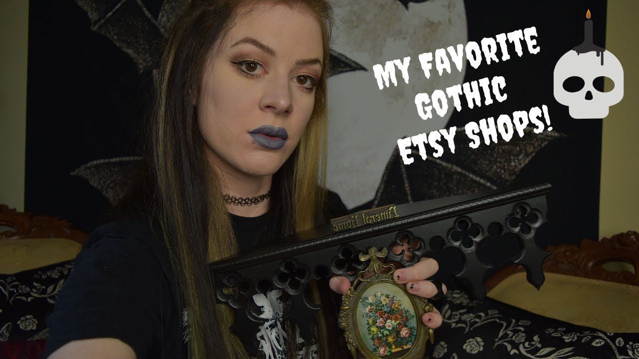 My Favorite Goth Etsy Shops + Haul!