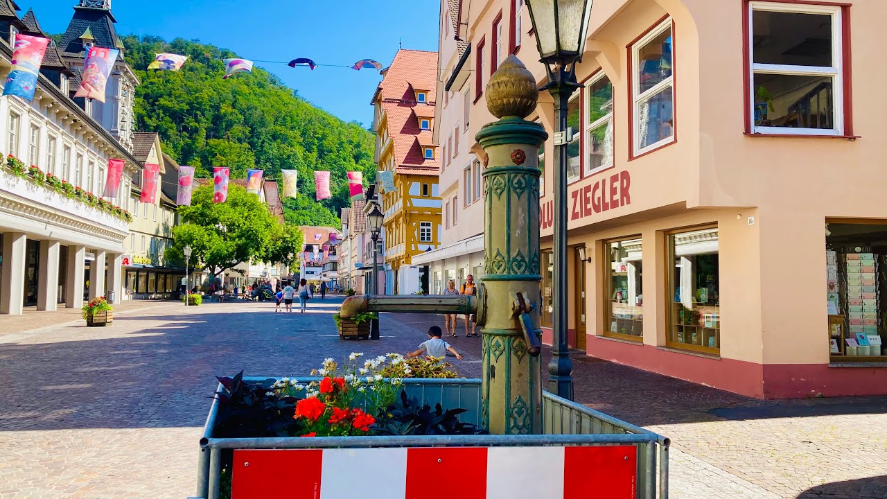 Walking Tour in Geislingen, Germany 🇩🇪 | Small Town in Germany [4K]