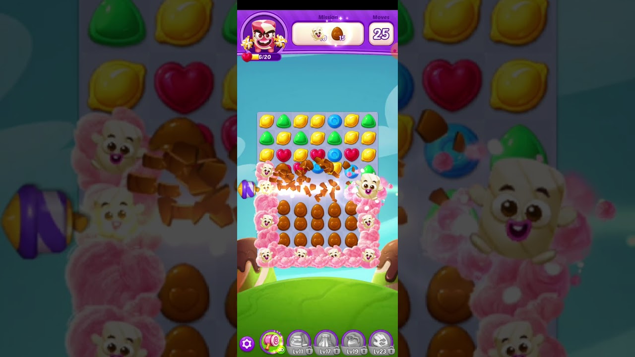 Lollipop 3 match 3 puzzle Level 1-10 Walkthrough Gameplay part 1 