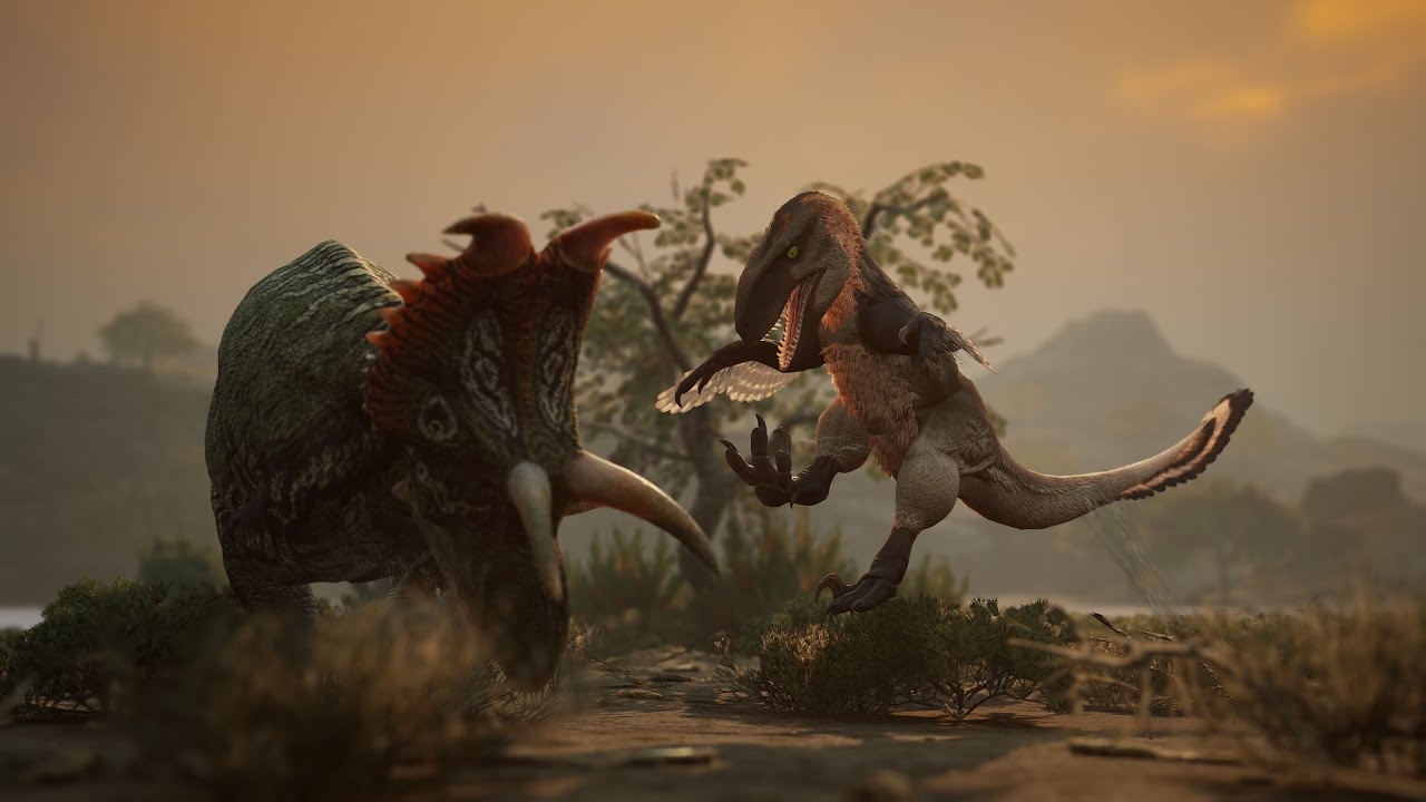 Dynasty  - Path of Titans - Bone Tithe Clan - Utahraptor Clips