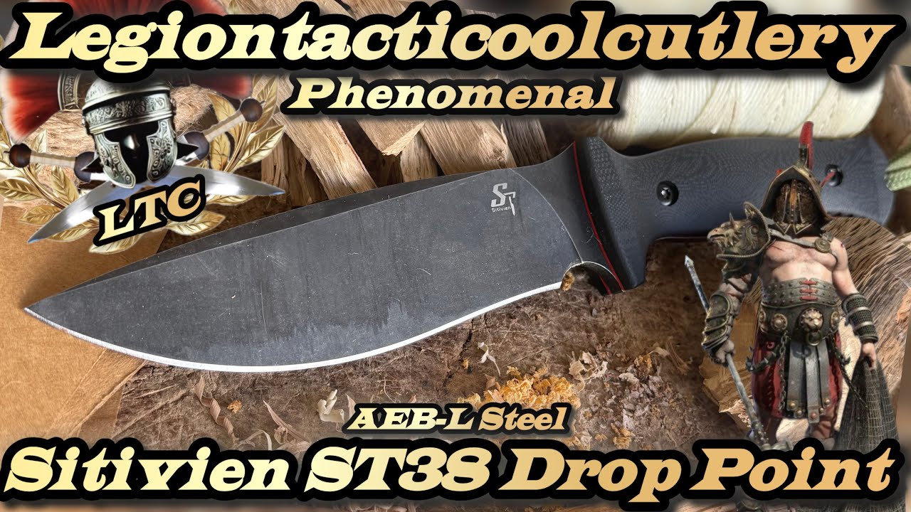 Sitivien ST38 Drop Point in AEB-L Steel