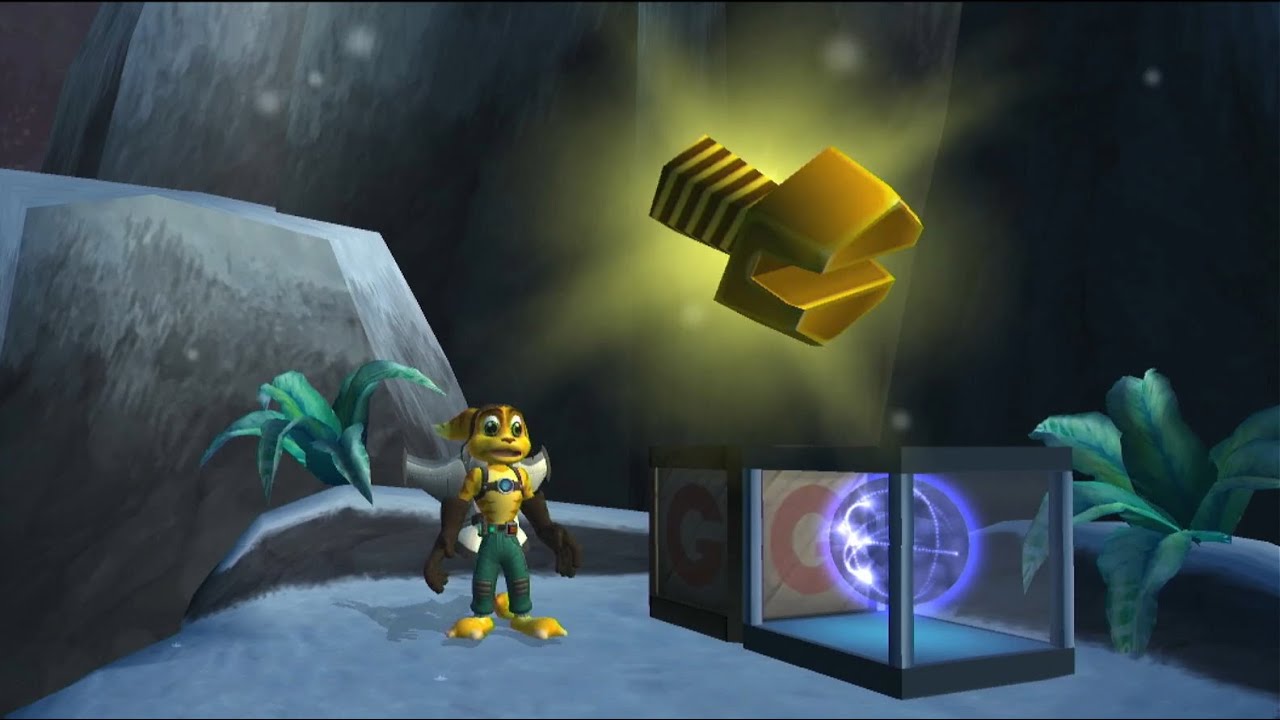 Ratchet and Clank planet Hoven All Gold Bolts
