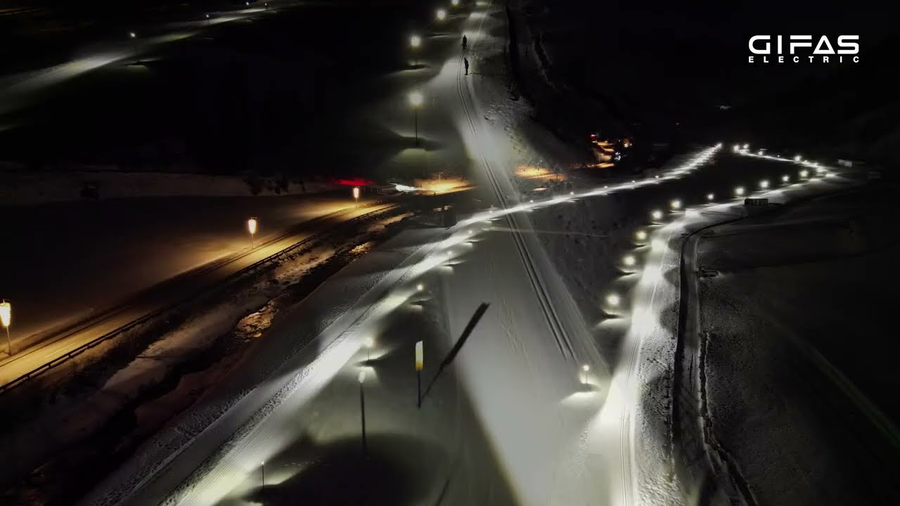 Mobile Loipenbeleuchtung WayLed in Ischgl