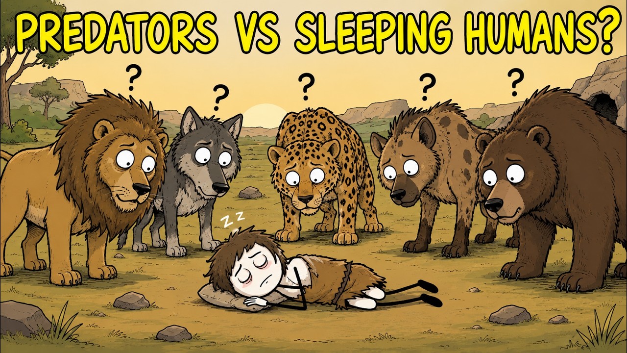 Why Don't Predators Attack Sleeping Humans