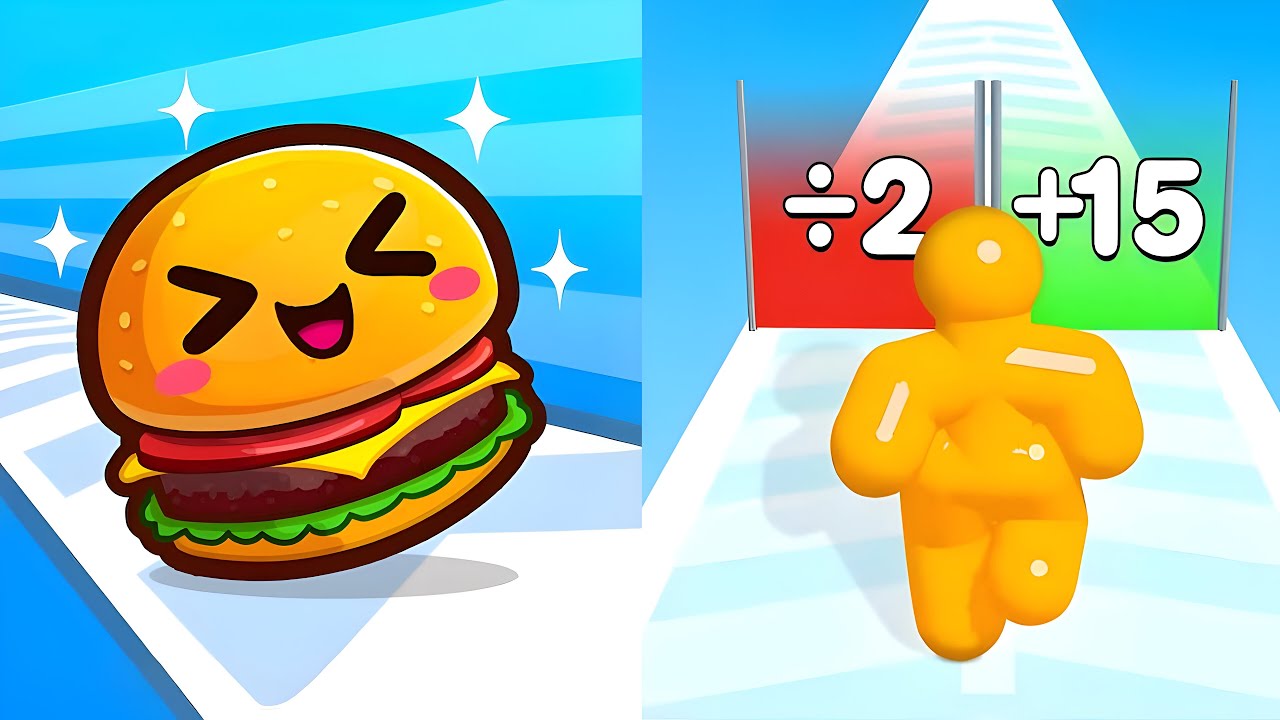 Food Run & Tall Man Run 2025 🔥 NEW Update All Levels UNLOCKED!